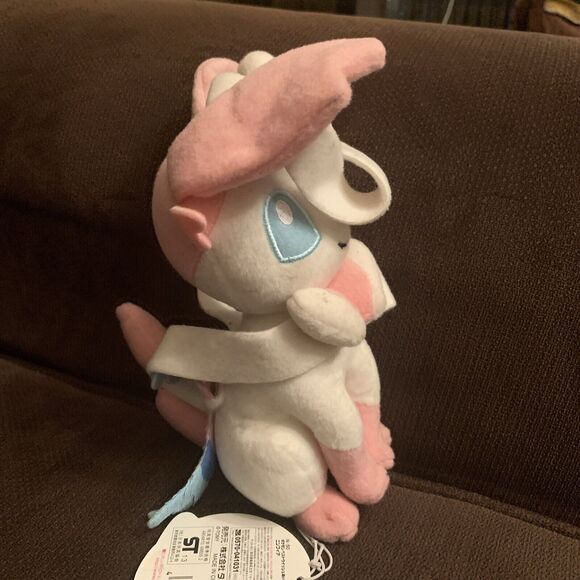 New NWT Nymphia Pokemon Best Wishes Plush Doll Takara Tomy Nintendo From Japan - Picture 7 of 16